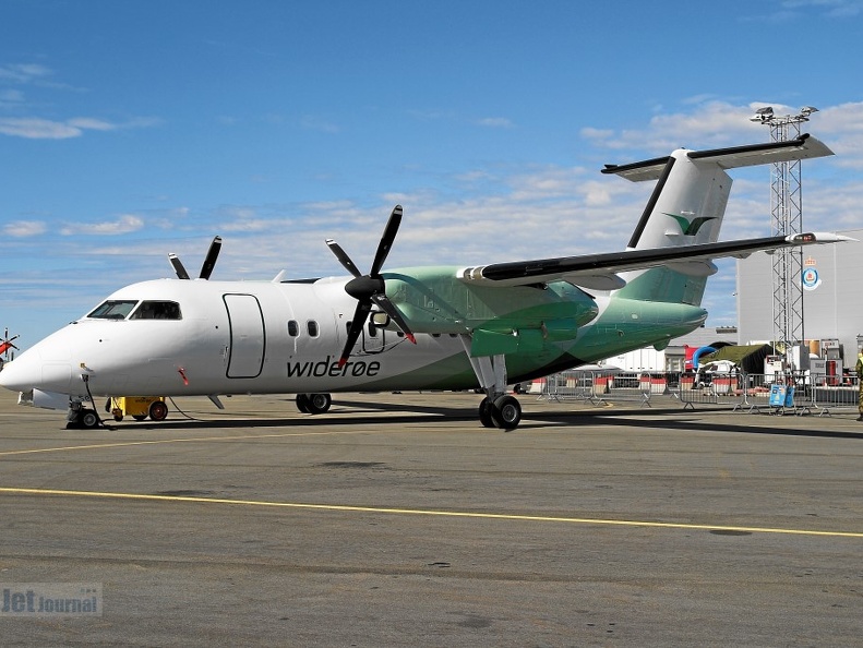 LN-WSC Dash DHC-8-202 Widerøe (5199 відвідувань) LN-WSC Dash DHC-8-202 Widerøe