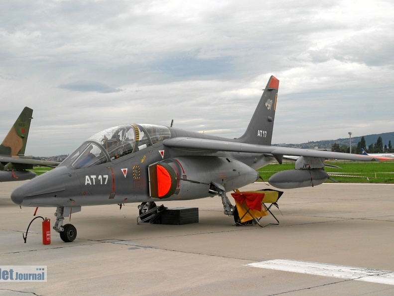 AT17 Alpha Jet E 11sm Belgian AF (2890 visits) AT17 Alpha Jet E 11sm Belgian AF