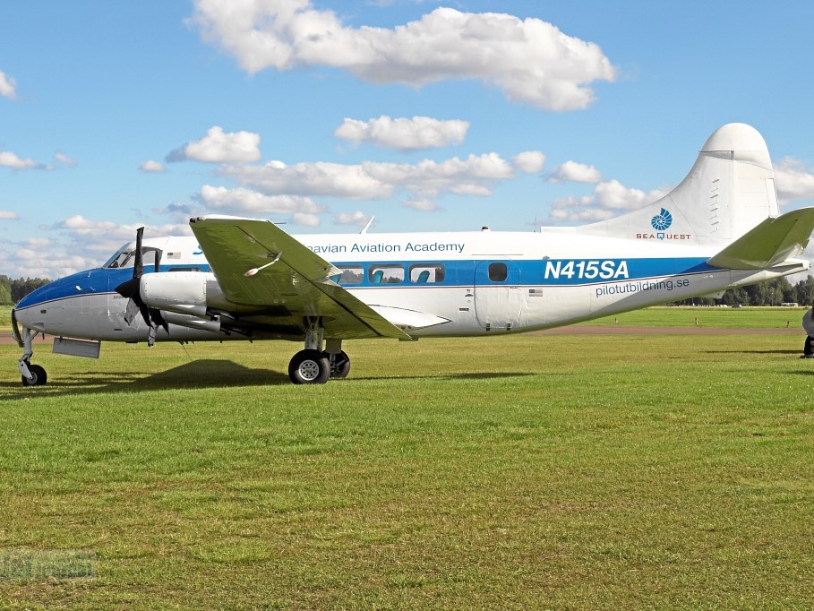 N415SA De Havilland DH-114 Turbo Skyliner (1817 visingar) N415SA De Havilland DH-114 Turbo Skyliner