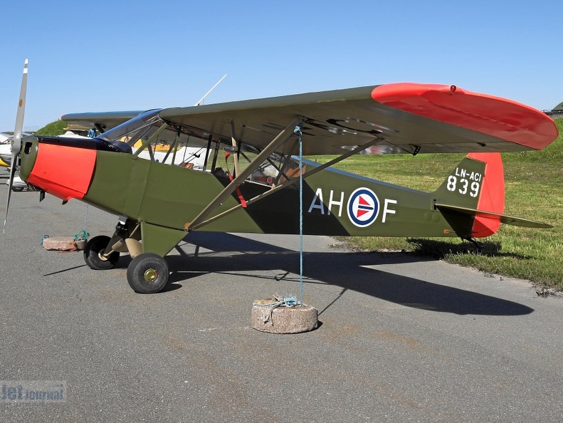 LN-ACI Piper PA-19 Bardufoss Flyklubb