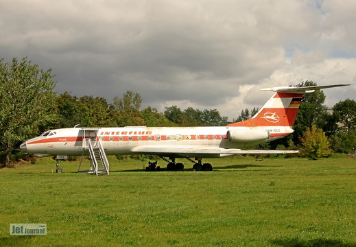 Tu-134, DDR-SCZ Interflug, ex. 177 NVA