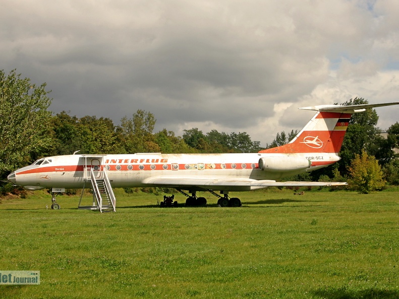 Tu-134, DDR-SCZ Interflug, ex. 177 NVA