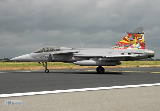 9238, JAS-39C Gripen, Czech Air Force