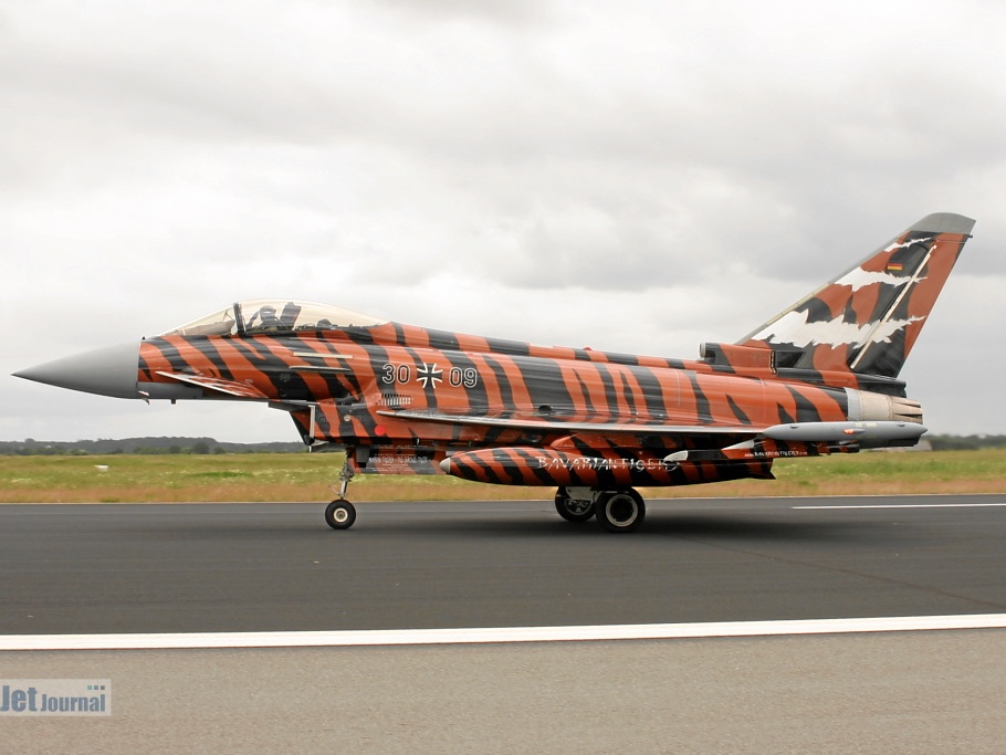 30+09, Eurofighter EF-2000 Typhoon (5610 Besuche) Bavarian Tiger 30+09, Eurofighter EF-2000 Typhoon