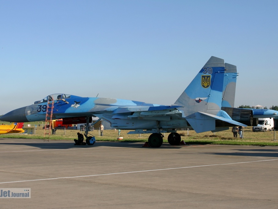 39 blau, Su-27, Ukrainian Air Force (2311 Besuche) 39 blau, Su-27, Ukrainian Air Force