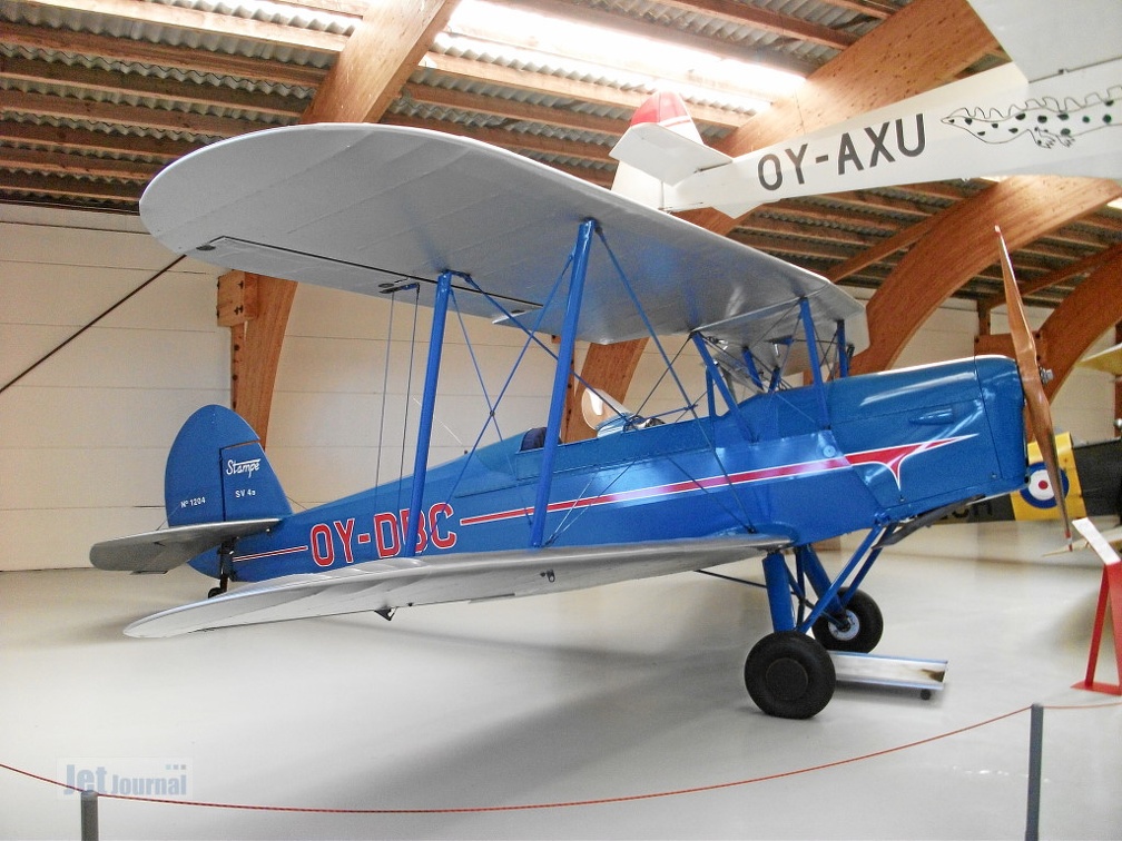 OY-DBC Stampe SV4B (просмотров: 2812) OY-DBC Stampe SV4B