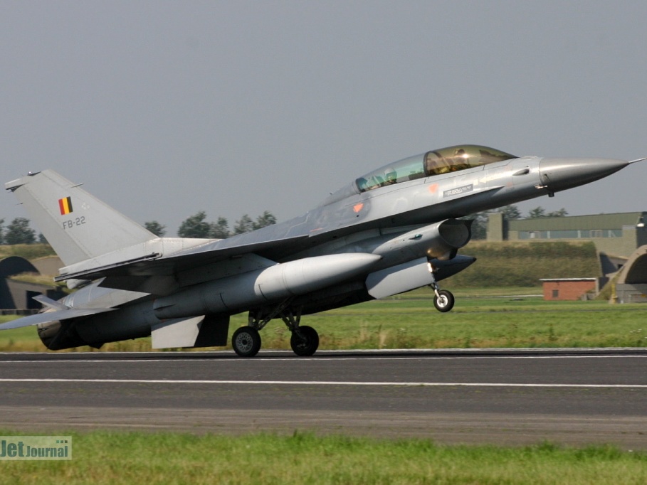 FB-22, F-16B,  Belgian Air Component