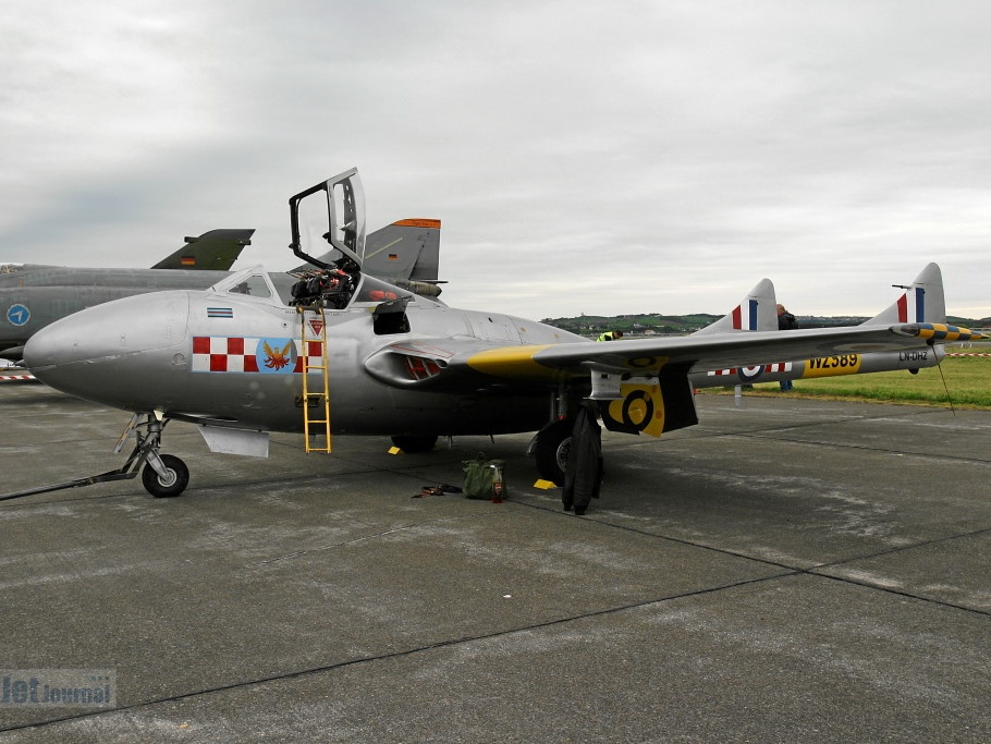 LN-DHZ DH-115 Vampire T55 WZ589 (2505 Besuche) LN-DHZ DH-115 Vampire T55 WZ589
