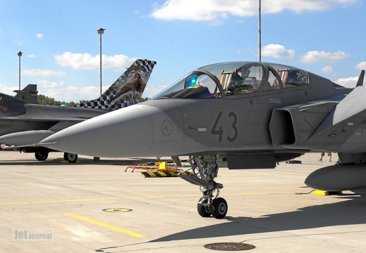 43 JAS-39D HUNAF (1979 Besuche) 43 JAS-39D HUNAF