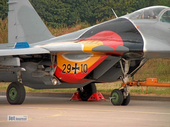 29+10 MiG29G JG73 (5553 visitas) Fototag JG73"S" Laage 21.08.2003 29+10 MiG29G JG73