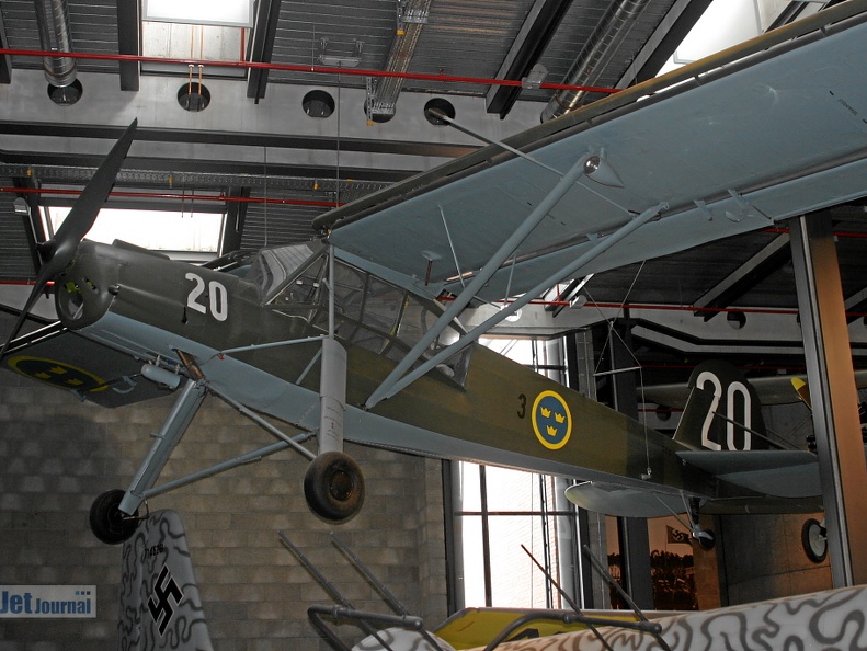 Fieseler Fi-156C3, 3-20 (2090 відвідувань) Schwedische Markierungen, Kennzeichen ex. D-ENTE Fieseler Fi-156C3, 3-20