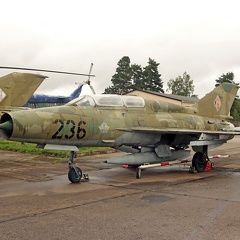MiG-21US, 236 ex. NVA (2626 odwiedzin) MiG-21US, 236 ex. NVA