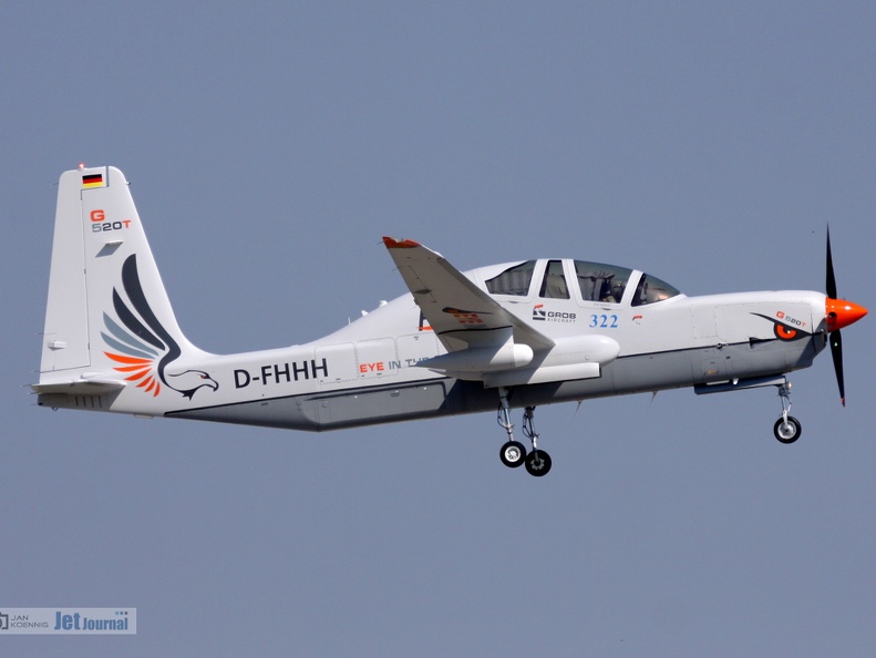 D-FHHH, Grob G 520T (3572 visingar) ILA 2016 D-FHHH, Grob G 520T
