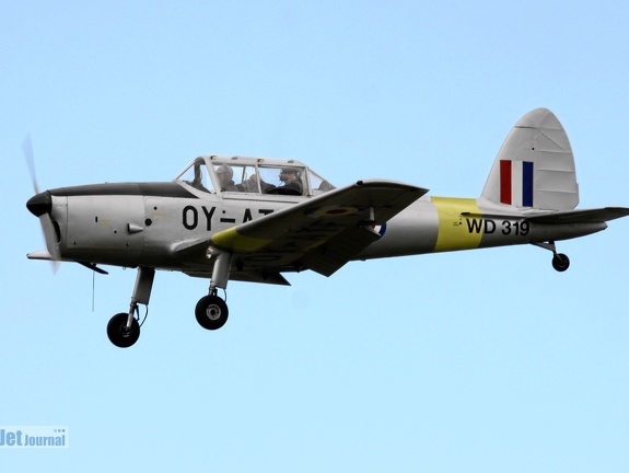 OY-ATF, deHavilland DHC-1 Chipmuk (2552 návštěv) Danish Air Show Skystrup 2016 OY-ATF, deHavilland DHC-1 Chipmuk