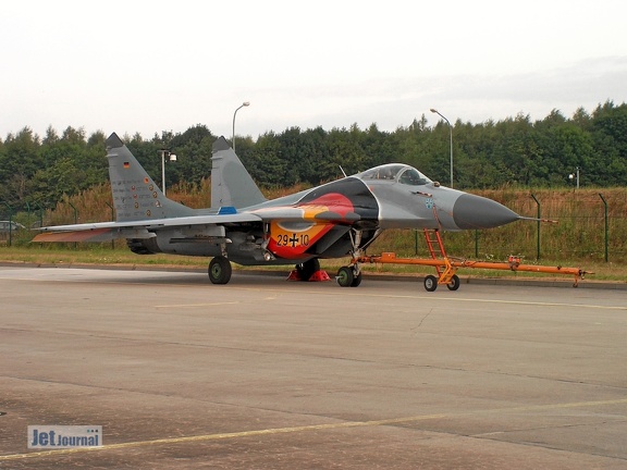 29+10 MiG29G JG73 (5617 visitas) Fototag JG73"S" Laage 21.08.2003 29+10 MiG29G JG73