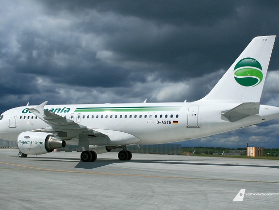 flyGermania Airbus A320-211 "D-ASTR"