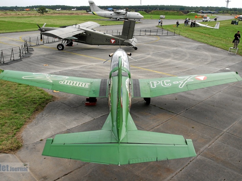 3H-FG PC-7 Fliegerschule & 3G-EF PC-6/B2-H2 Fliegerregiment 1 4.Flächenstaffel Bundesheer 