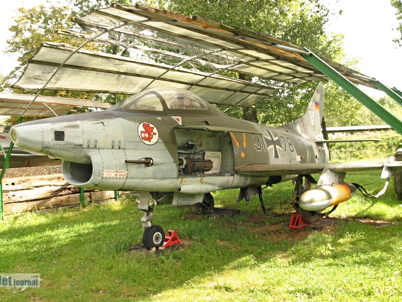 Fiat G-91/R-3, 31+78 ex. Luftwaffe