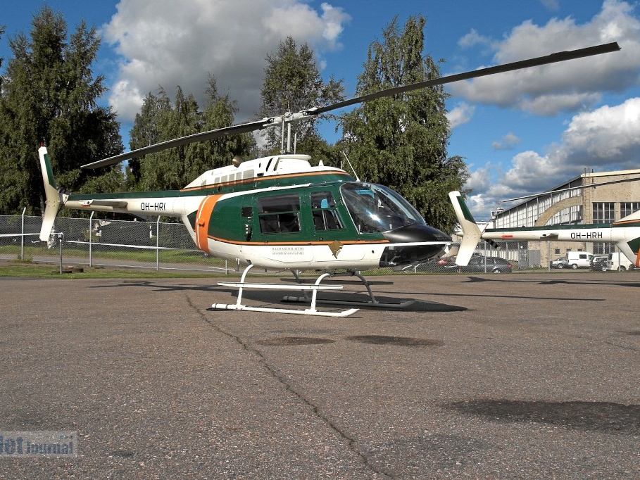 OH-HRI AB206B Rajavartiolaitos (2397 Besuche) OH-HRI AB206B Rajavartiolaitos