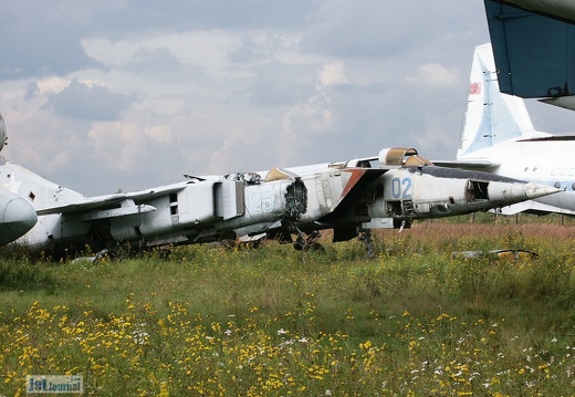 MiG-23 und MiG-25 Wracks