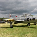 KP-K, F-84 (просмотров: 2626) Danish Airshow Skystrup 2016, ex. Royal Danish Air Force KP-K, F-84