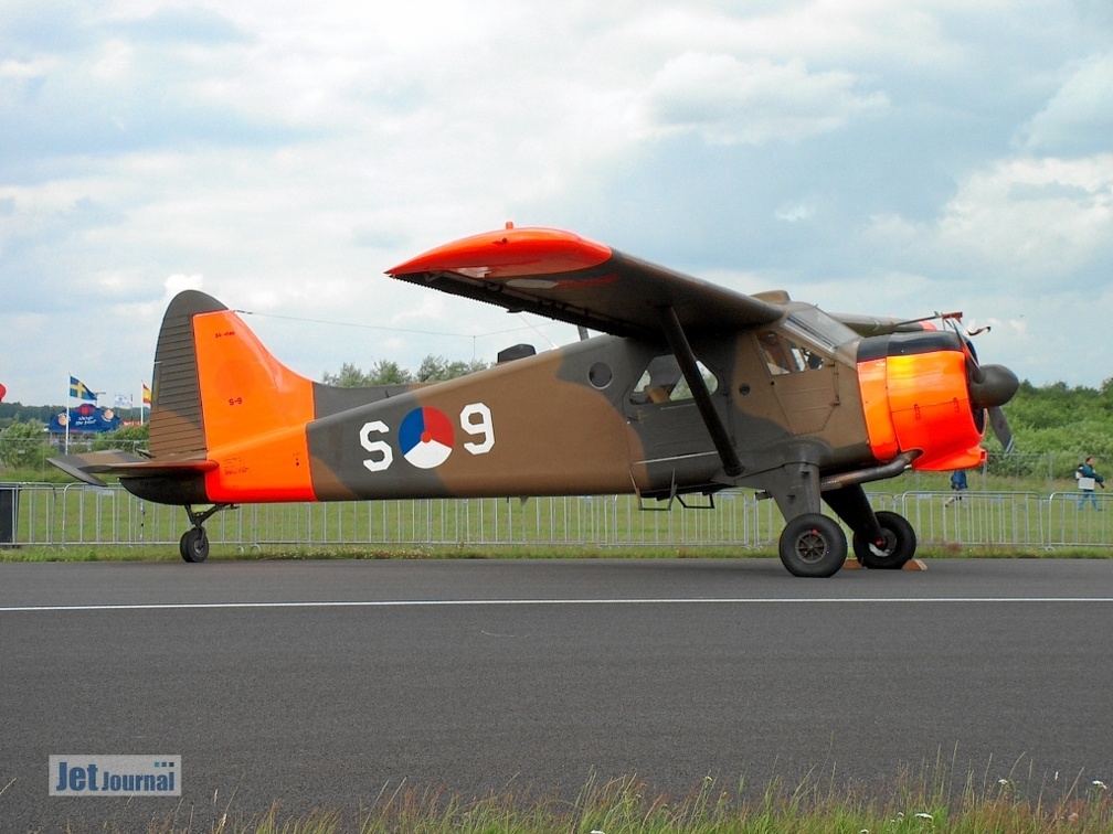 PH-DHC als S-9 KLu DHC-2 Mk1 (2079 visingar) PH-DHC als S-9 KLu DHC-2 Mk1