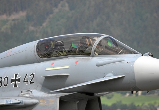 30+42 EF2000T JG74 Cockpit (2083 Besuche) 30+42 EF2000T JG74 Cockpit