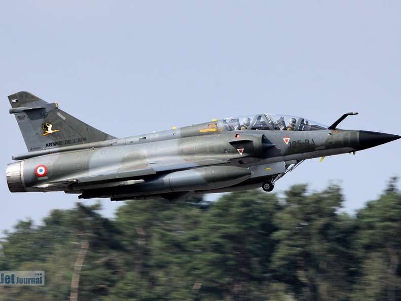 342/125-BA, Mirage 2000, French Air Force (2457 návštěv) Kleien Brogel 2014 342/125-BA, Mirage 2000, French Air Force