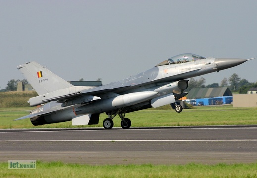 FA-124, F-16AM,  Belgian Air Component