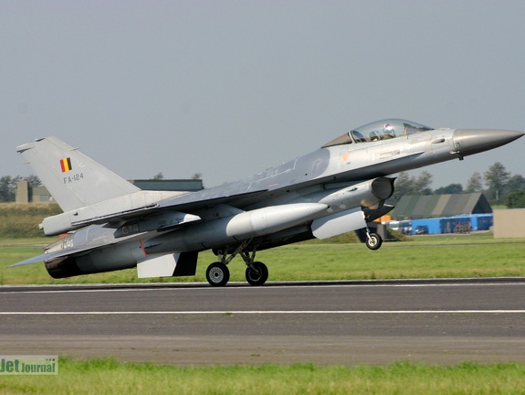 FA-124, F-16AM, Belgian Air Component (4387 odwiedzin) FA-124, F-16AM, Belgian Air Component