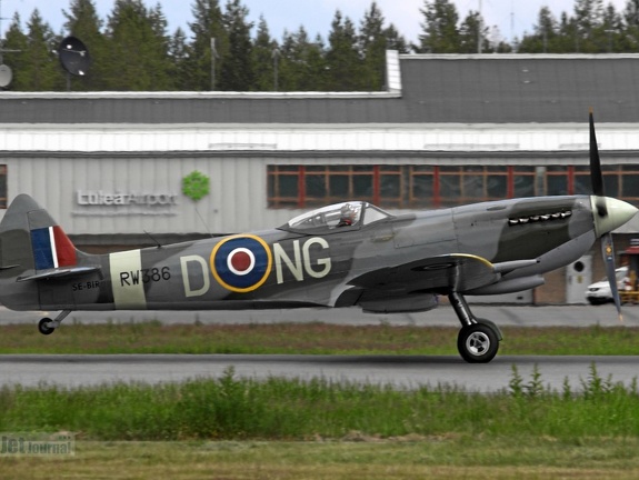 SE-BIR Spitfire Mk XVI (2784 visite) SE-BIR Spitfire Mk XVI
