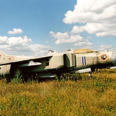 MiG-23M, 11 blau (2850 návštěv) Museum Chodinka 2001 MiG-23M, 11 blau