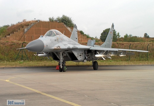 29+17 MiG-29G (5365 Besuche) Fototag JG73"S" Laage 21.08.2003 29+17 MiG-29G