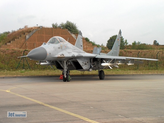 29+17 MiG-29G (5421 visitas) Fototag JG73"S" Laage 21.08.2003 29+17 MiG-29G