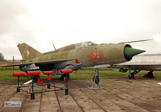 MiG-21PFM/SPS-K, 545 ex. NVA