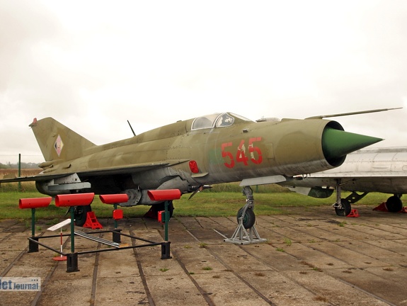 MiG-21PFM/SPS-K, 545 ex. NVA (3403 visite) MiG-21PFM/SPS-K, 545 ex. NVA