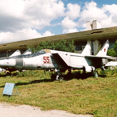 MiG-25RB, 55 rot (3007 visites) Aufnahmedatum 2001 MiG-25RB, 55 rot