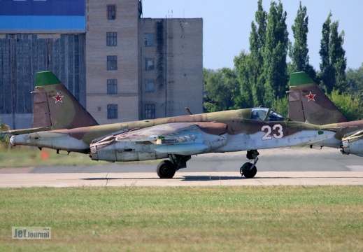 23 weiss, Su-25 (3586 Besuche) MAKS 2005, Shukowski 23 weiss, Su-25