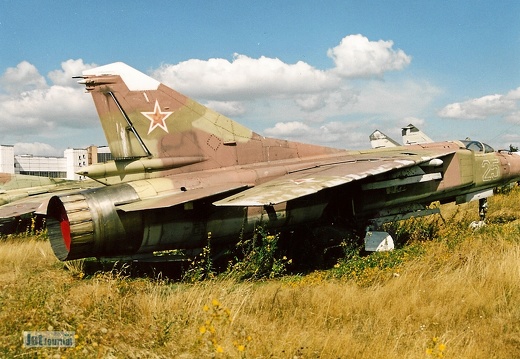 MiG-23S, 25, Heckansicht 