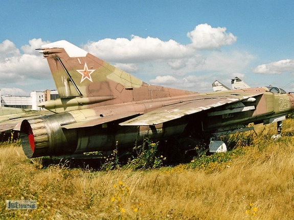 MiG-23S, 25, Heckansicht 