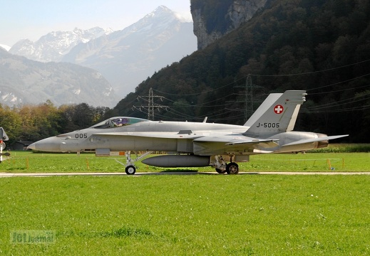 J-5005 F-18C Meiringen Hornet Schweizer Luftwaffe