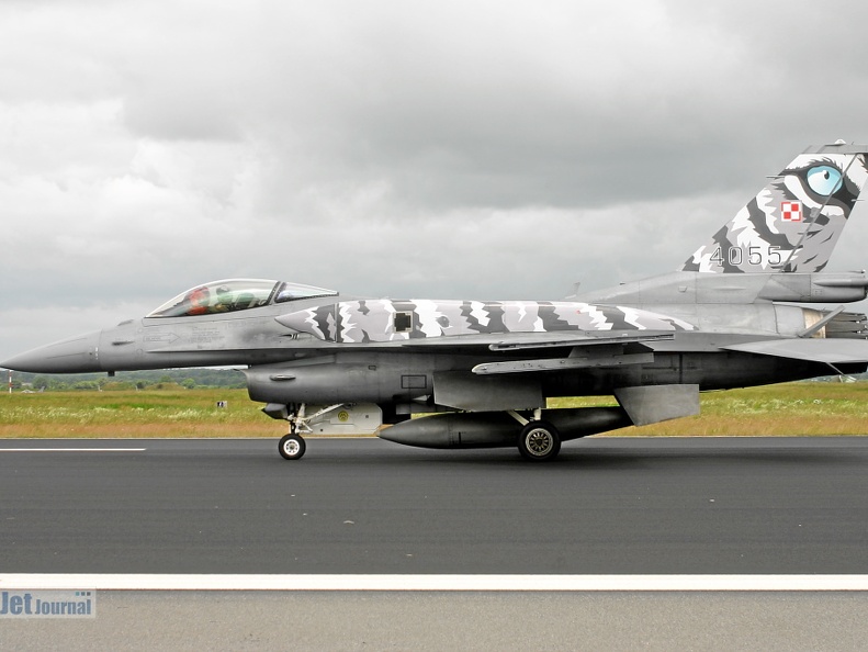 4055, F-16CJ, Polish Air Force