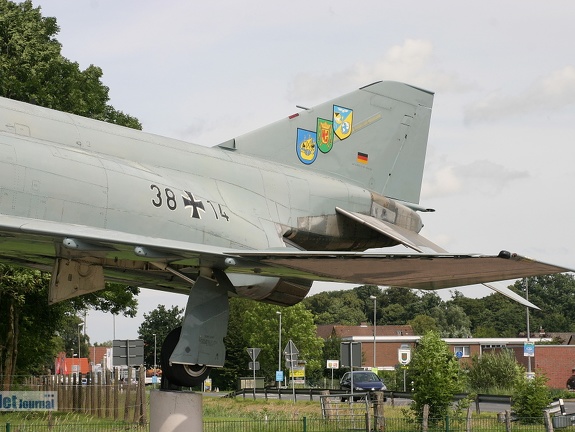 F-4F Phantom II, 38+14 Wittmund (3157 visingar) F-4F Phantom II, 38+14 Wittmund