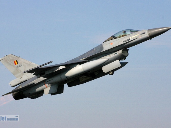 FA-68, F-16AM,  Belgian Air Component