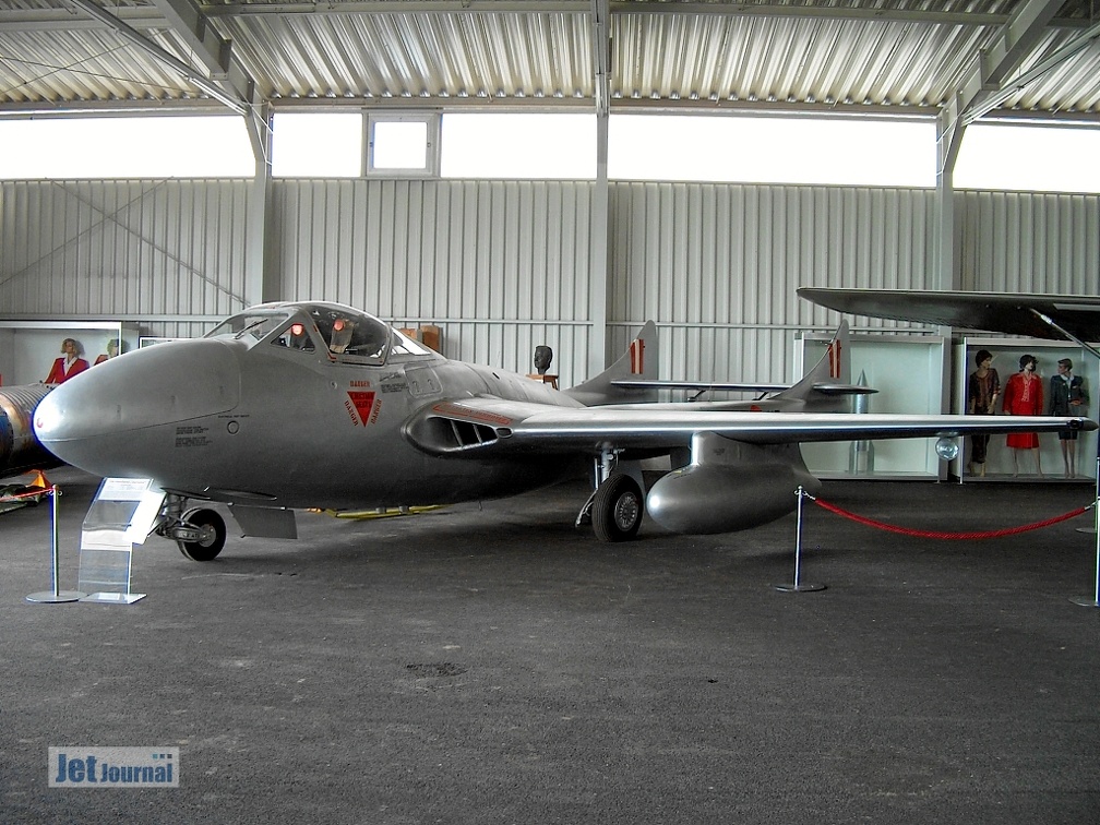 De Havilland DH-115 Vampire (2674 visitas) De Havilland DH-115 Vampire