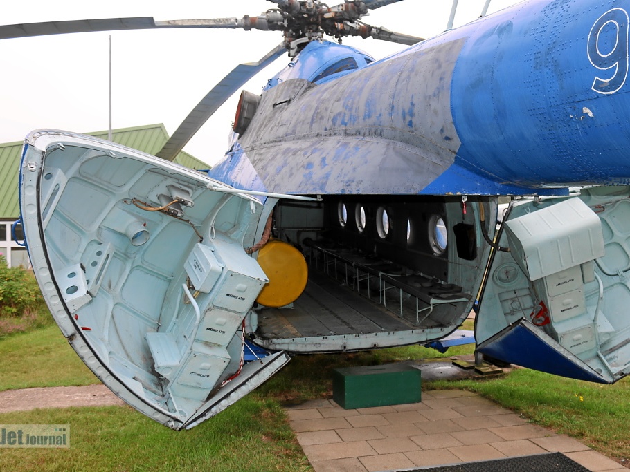 Mi-8TB Heck, Version Kampfhubschrauber (3587 відвідувань) Museum Aeronaticum Nordholz, 2015 Mi-8TB Heck, Version Kampfhubschrauber