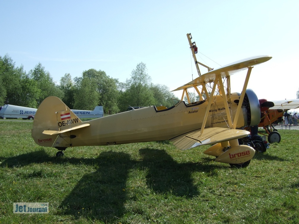 OE-AWW Boeing PT-17 Kaydet Wing Walkers Pic2 (2469 visitas) OE-AWW Boeing PT-17 Kaydet Wing Walkers Pic2