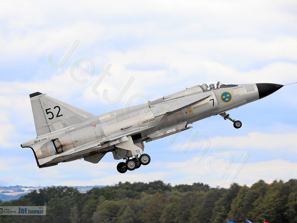 SE-DXN, 52, Saab Viggen (2962 visites) SE-DXN, 52, Saab Viggen