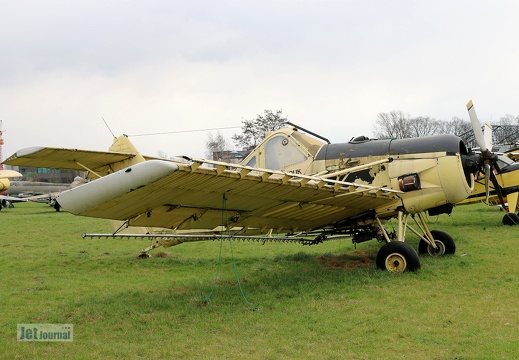 SP-PBK, PZL-106 Kruk (2688 Besuche) Prototyp von 1973 mit T-Leitwerk SP-PBK, PZL-106 Kruk