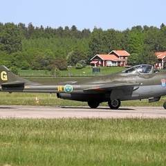 SE-DXX De Havilland Vampire T55 (1946 visitas) SE-DXX De Havilland Vampire T55